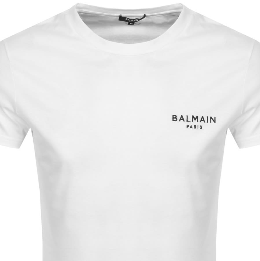 Alternative Image for ProductBalmain Logo T Shirt White2